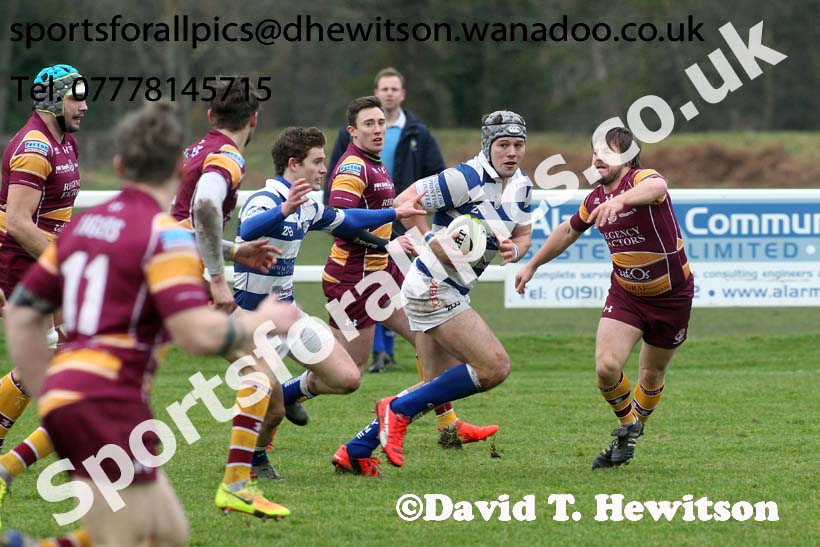 Tynedale v Sedgley Park, Tynedale Park, Corbridge, Northumberland. Photo: David T. Hewitson/Sports for All Pics